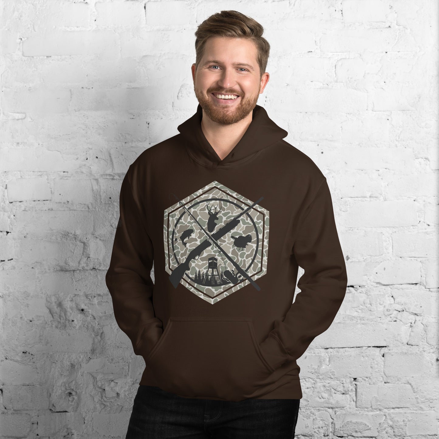 camo hunting Unisex Hoodie