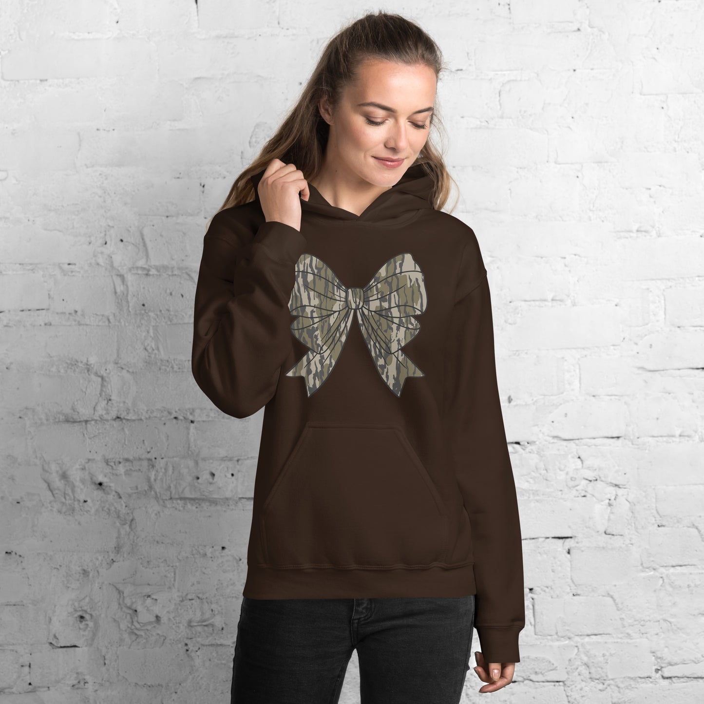 bottomland bow camo hoodie