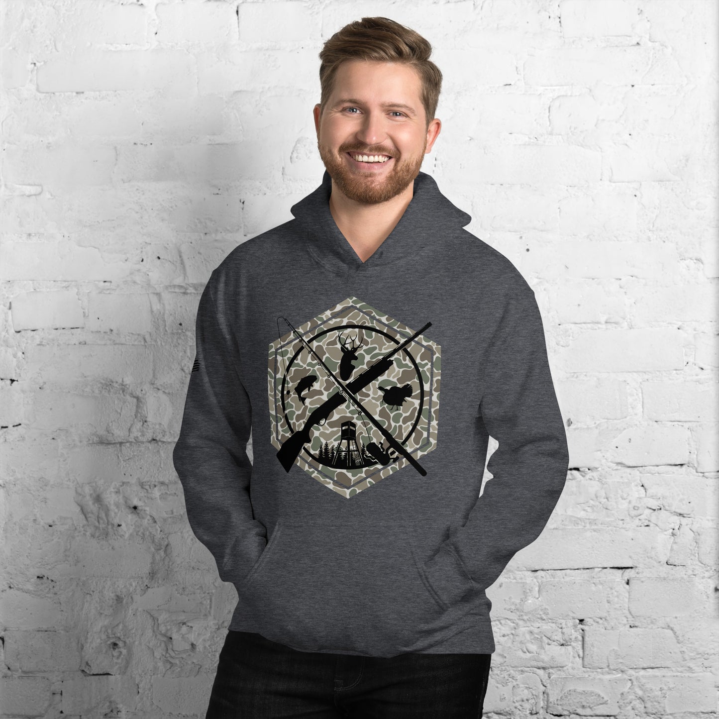 camo hunting Unisex Hoodie