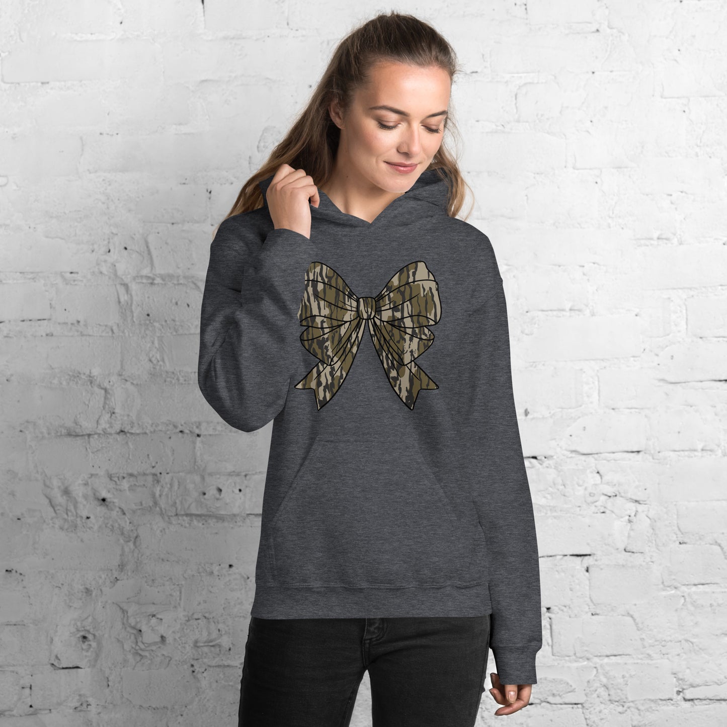 bottomland bow camo hoodie