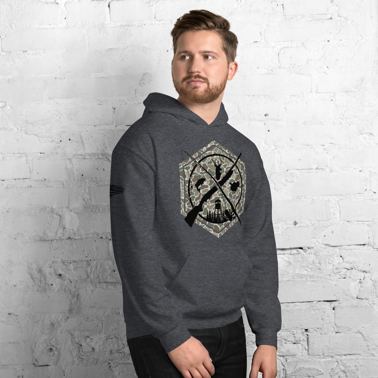 camo hunting Unisex Hoodie