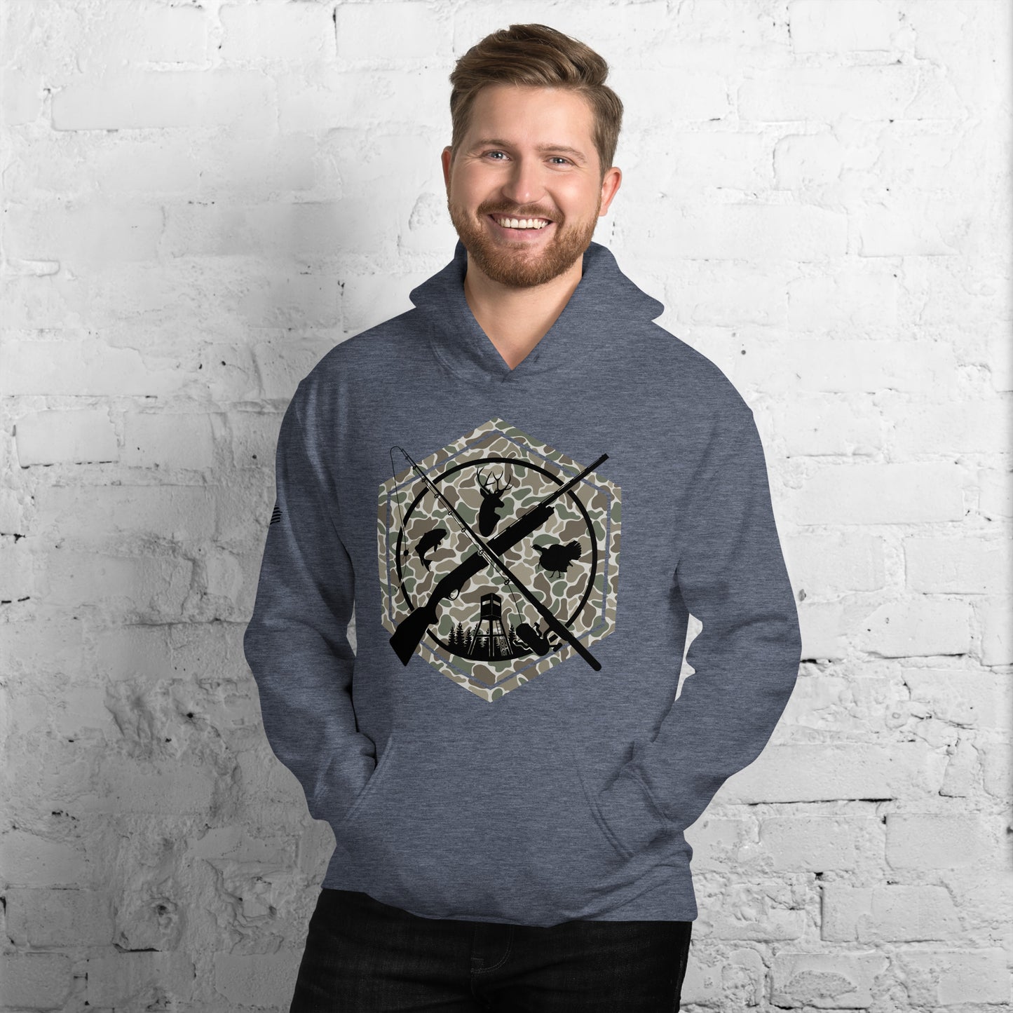 camo hunting Unisex Hoodie