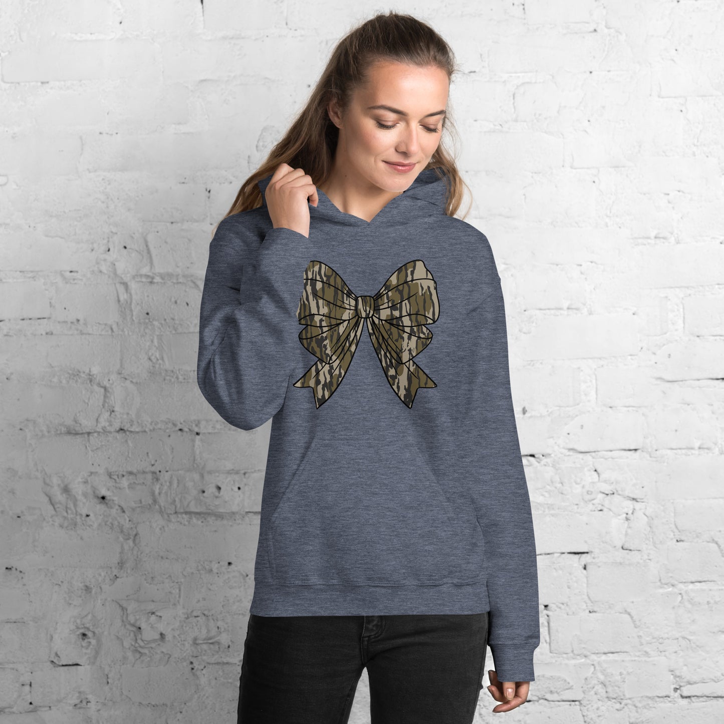 bottomland bow camo hoodie