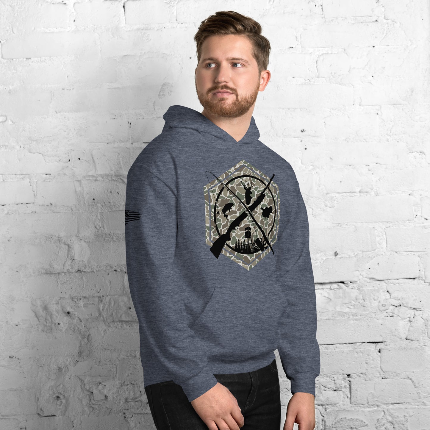 camo hunting Unisex Hoodie