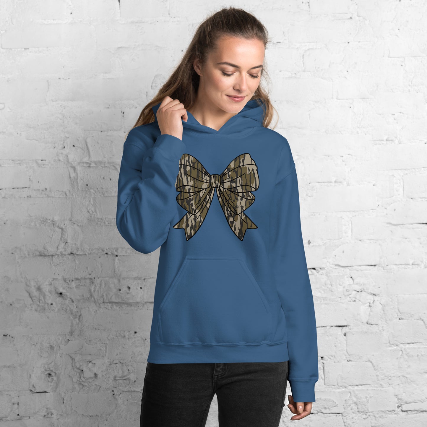 bottomland bow camo hoodie