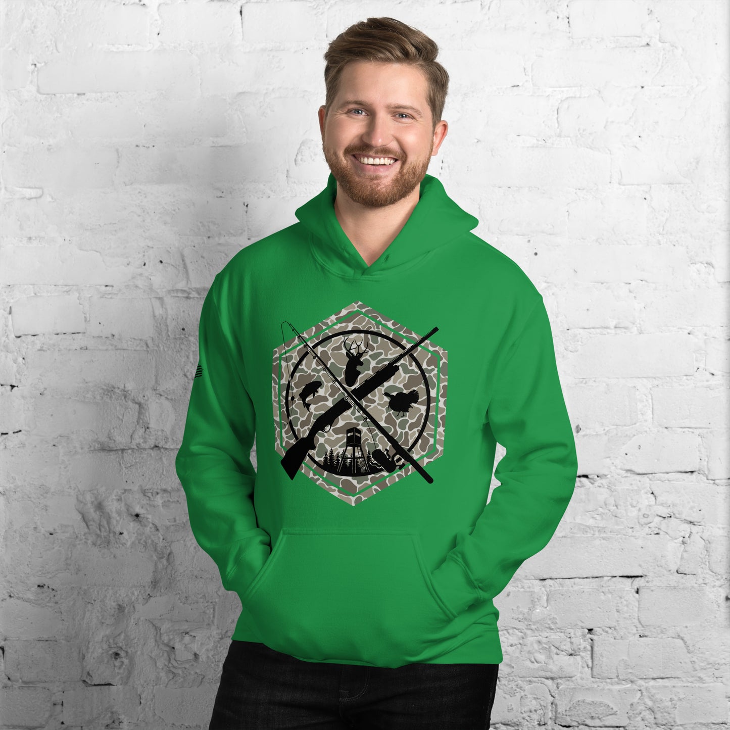camo hunting Unisex Hoodie