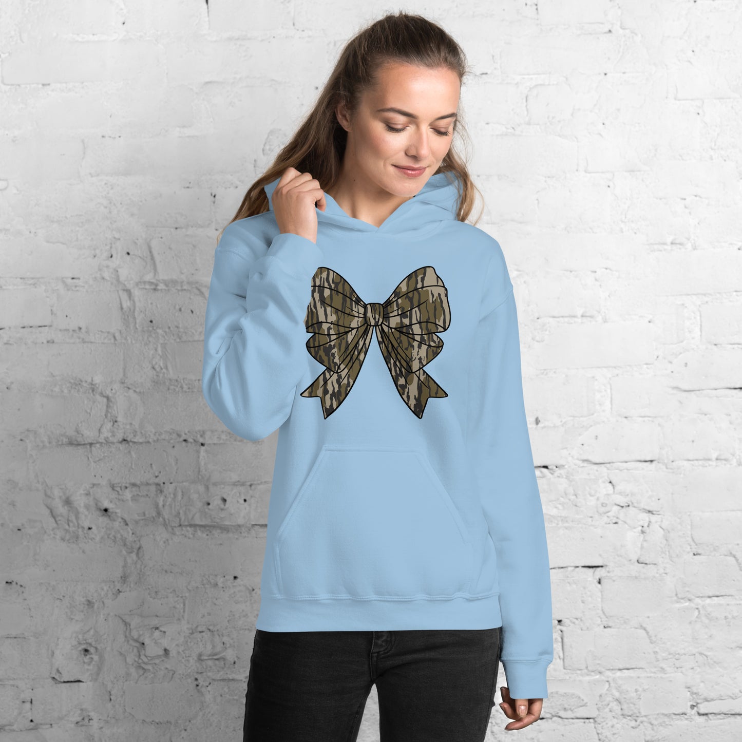 bottomland bow camo hoodie