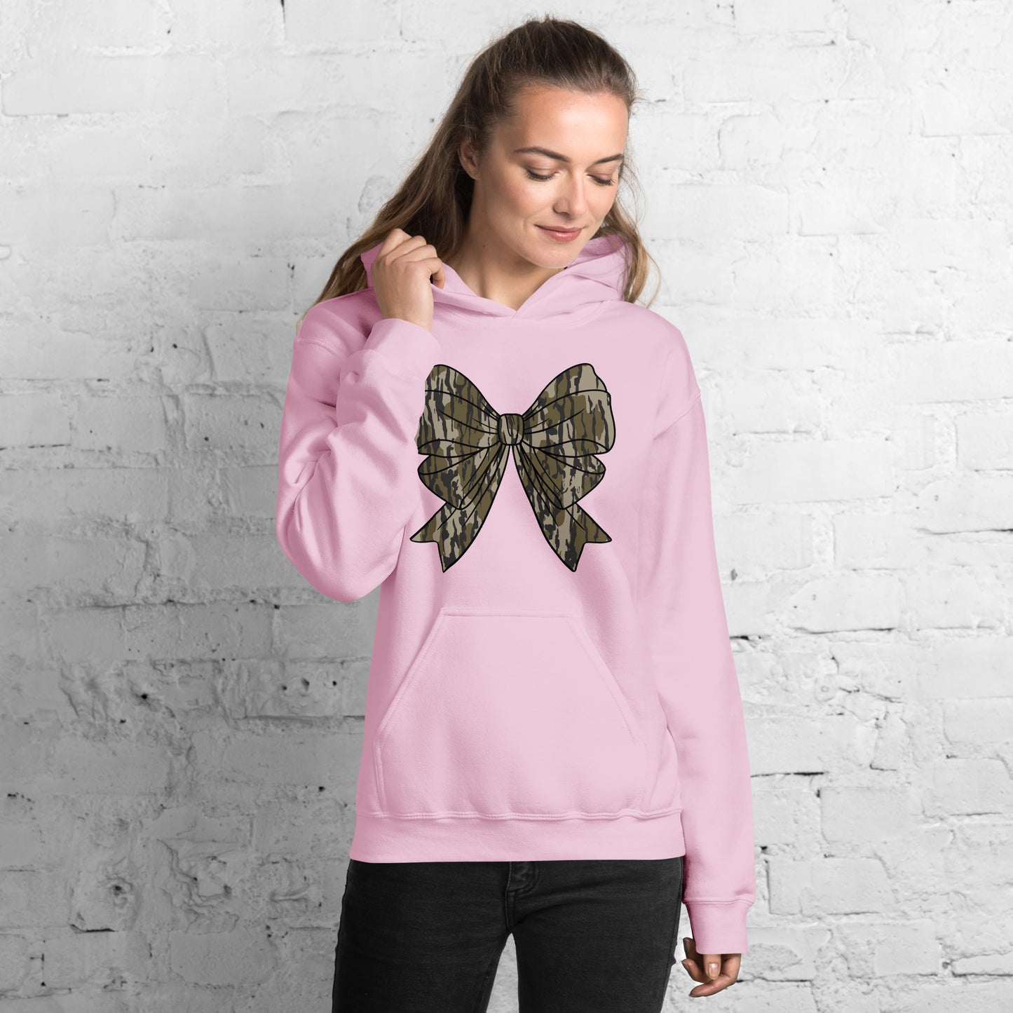 bottomland bow camo hoodie