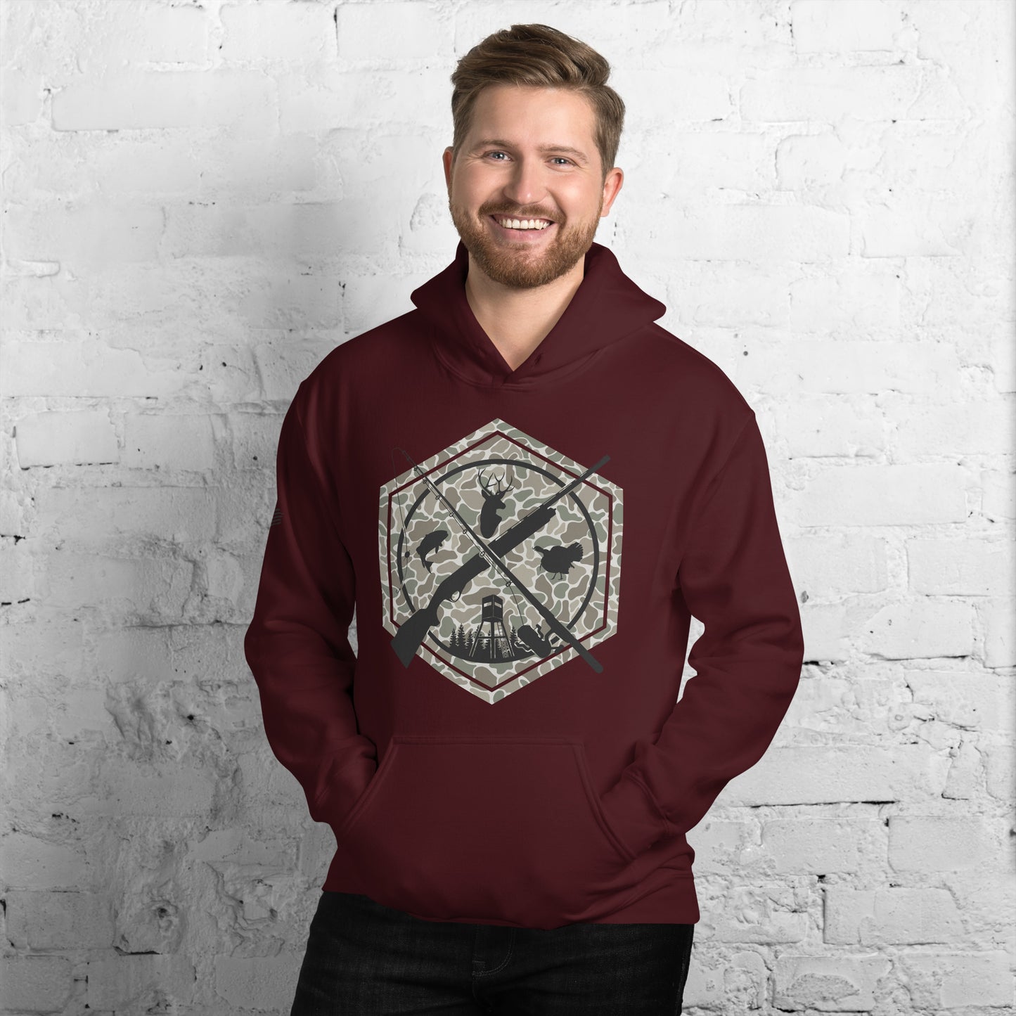 camo hunting Unisex Hoodie