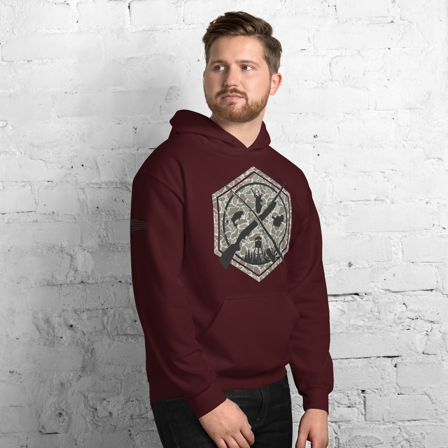 camo hunting Unisex Hoodie