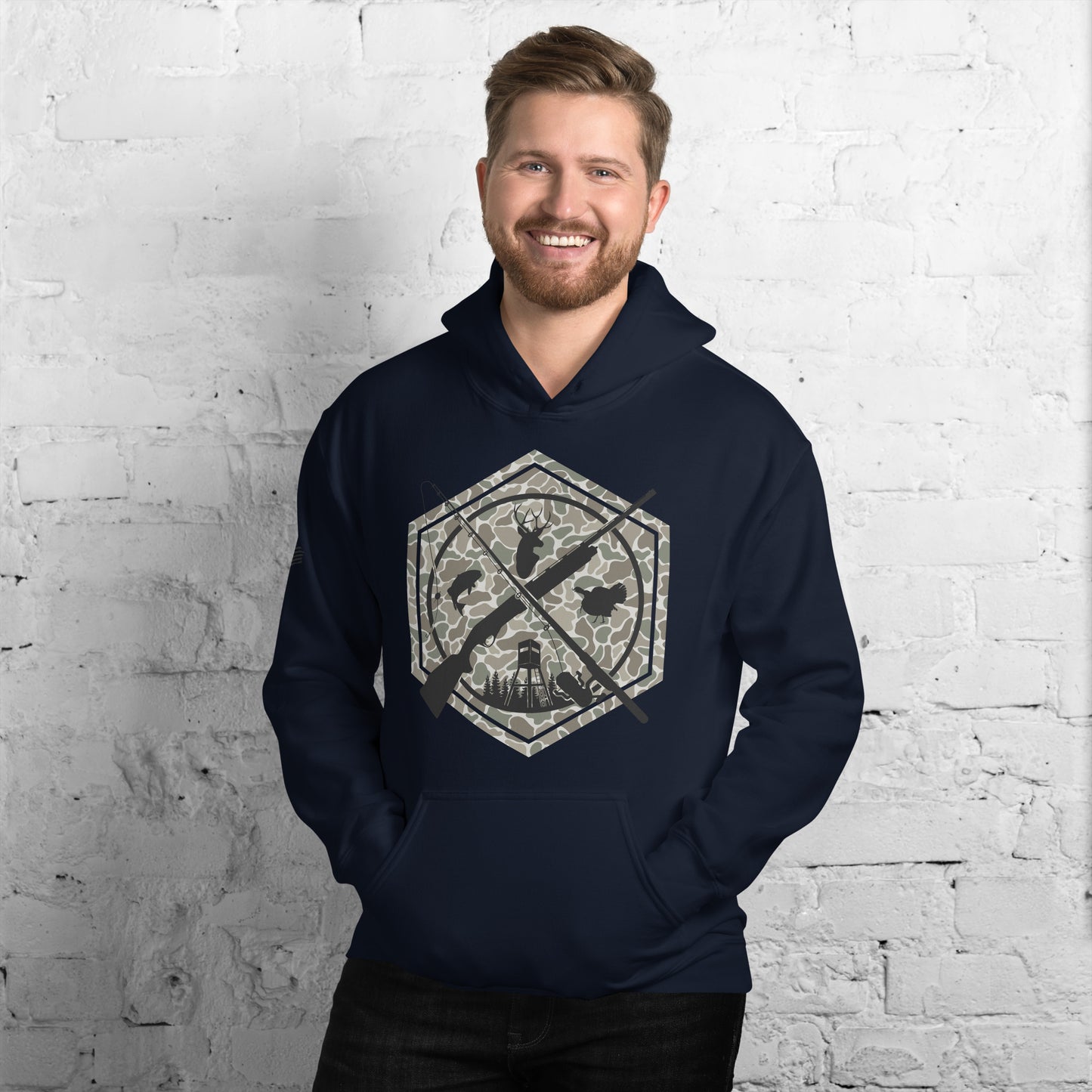 camo hunting Unisex Hoodie