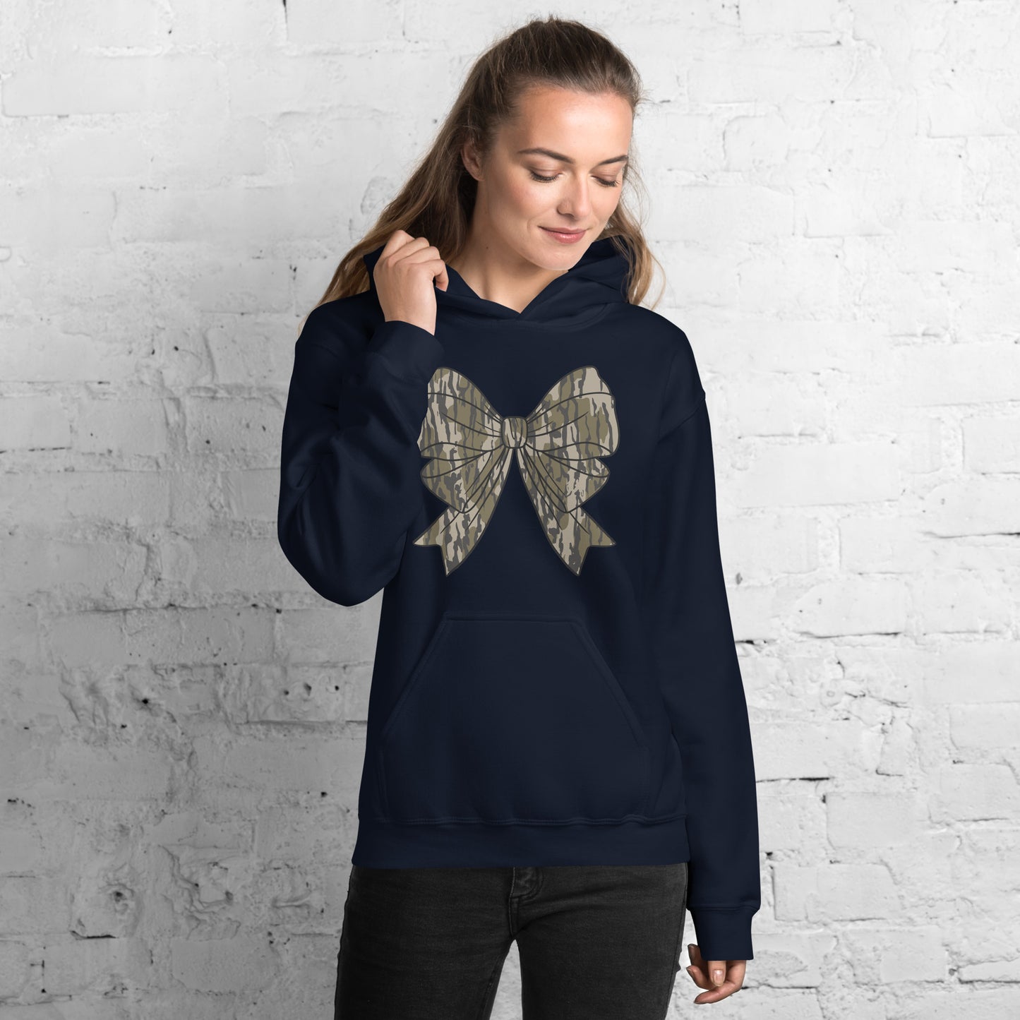 bottomland bow camo hoodie
