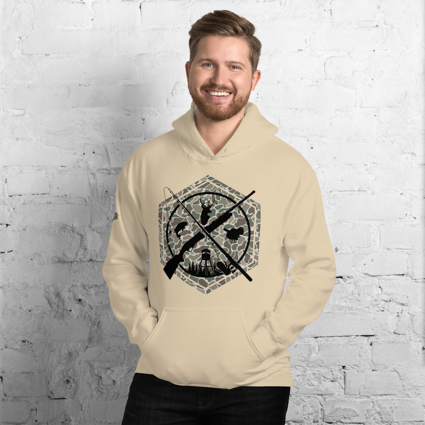 camo hunting Unisex Hoodie