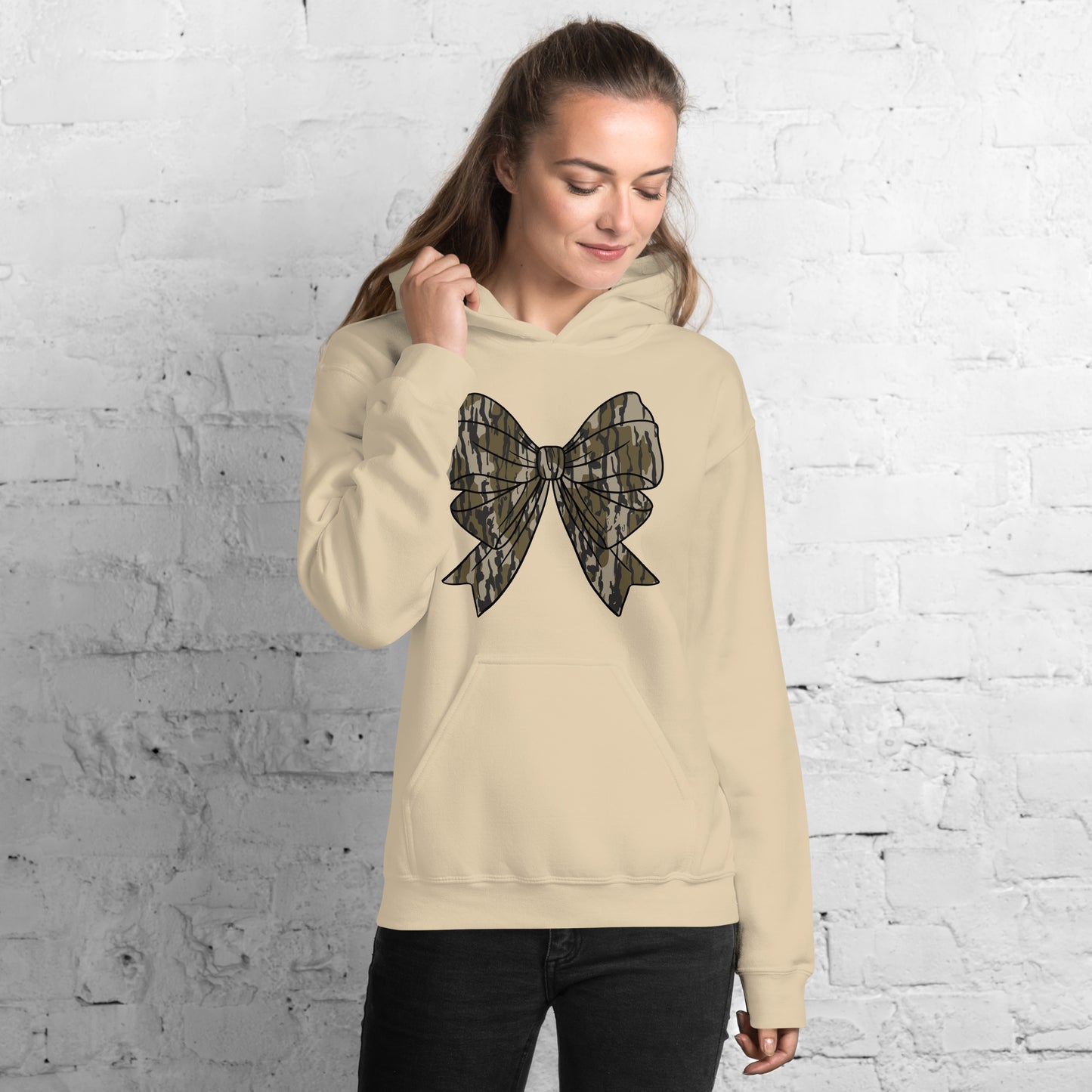 bottomland bow camo hoodie