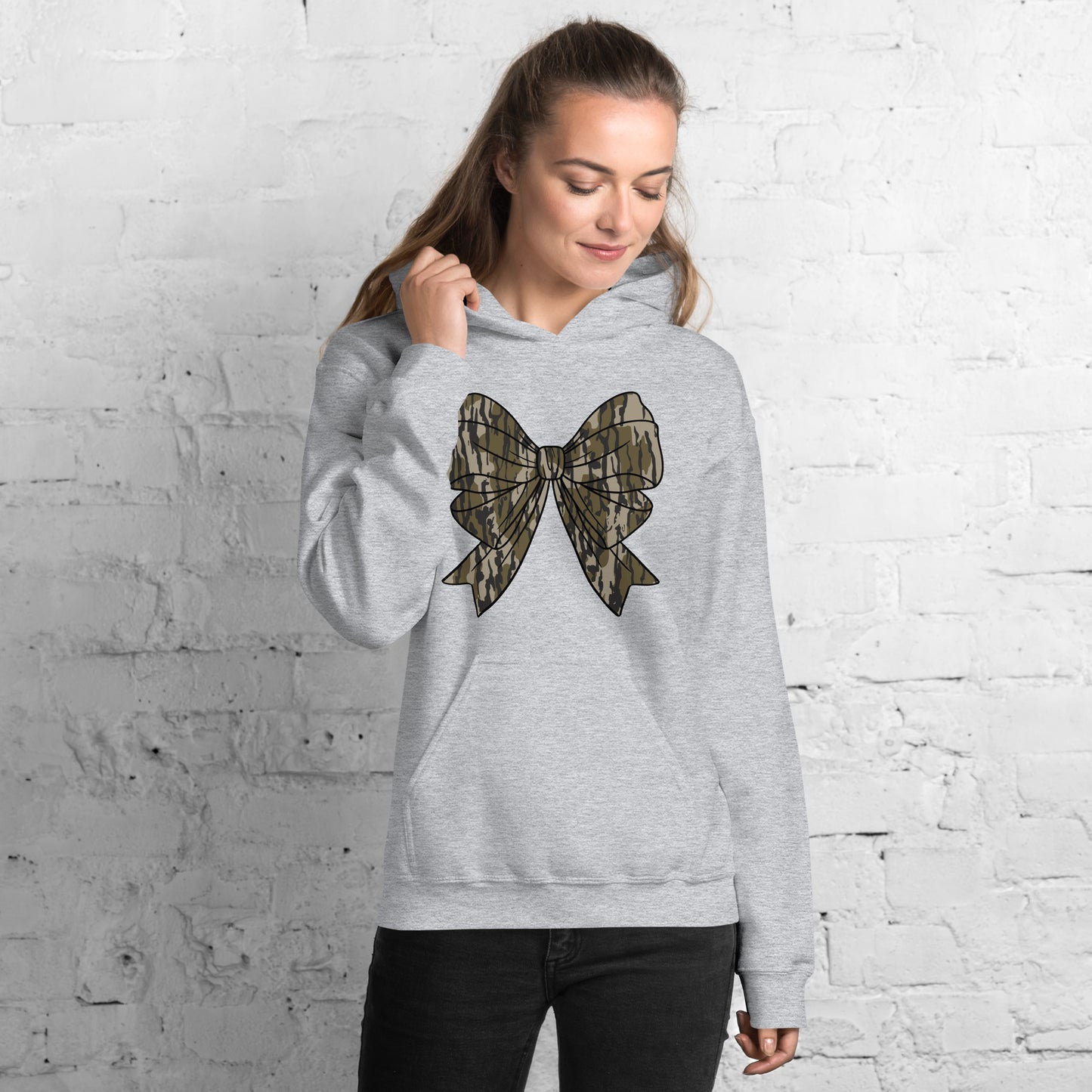 bottomland bow camo hoodie