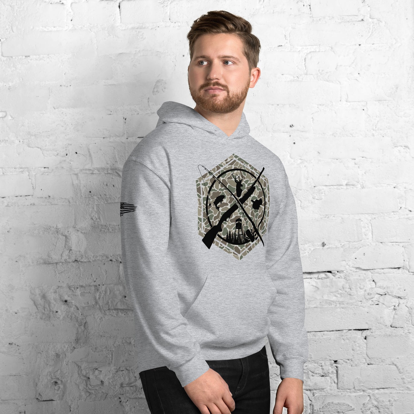 camo hunting Unisex Hoodie