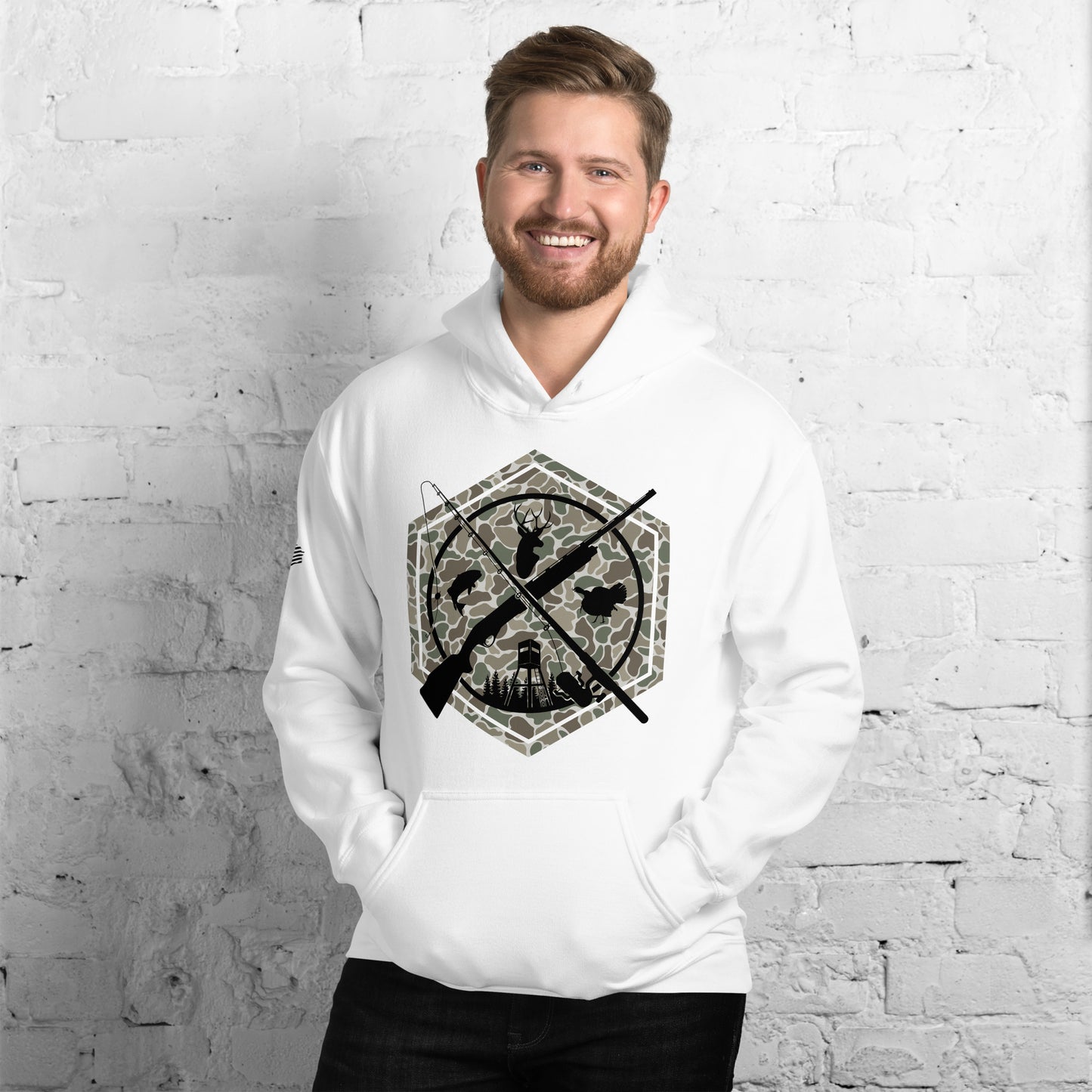 camo hunting Unisex Hoodie