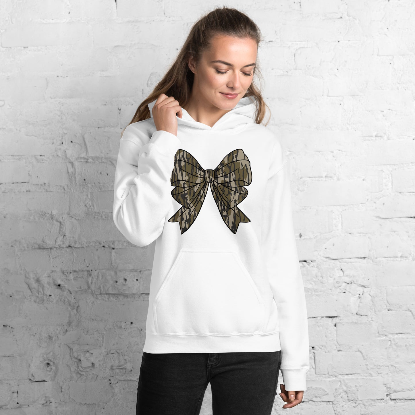 bottomland bow camo hoodie