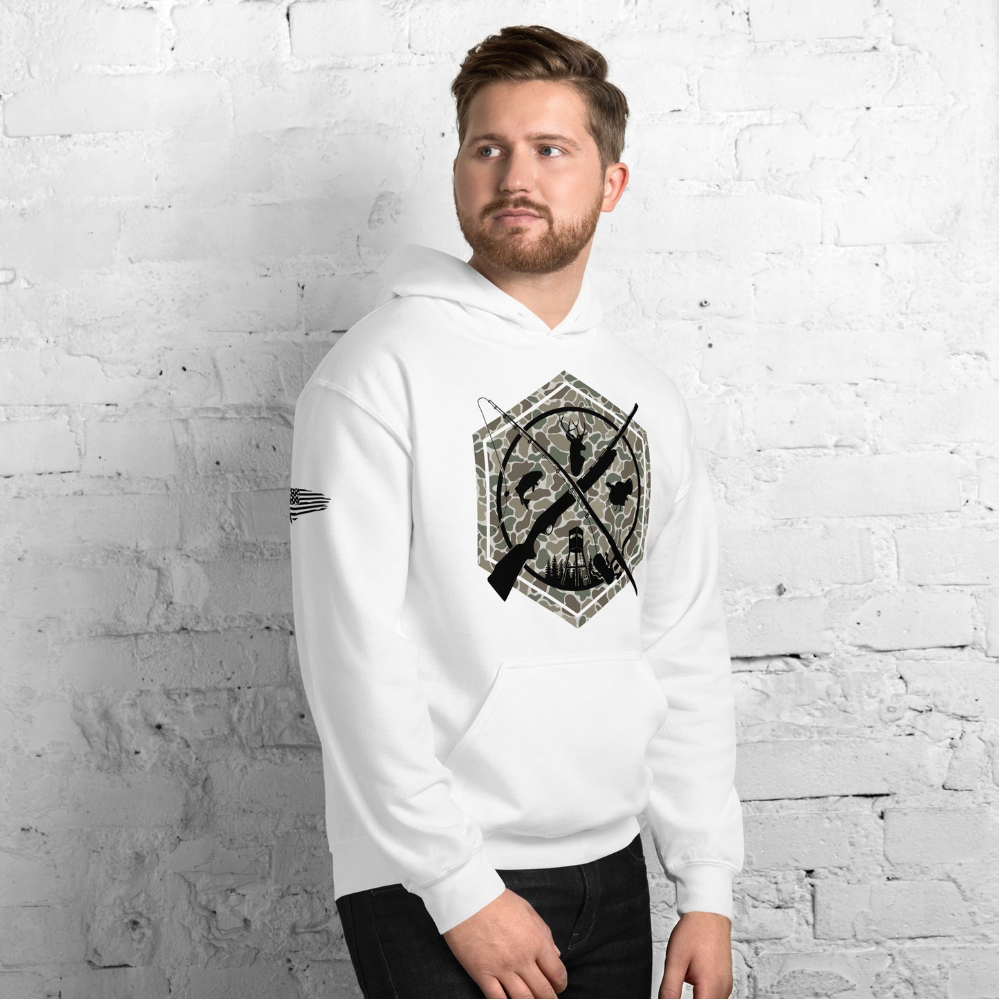 camo hunting Unisex Hoodie