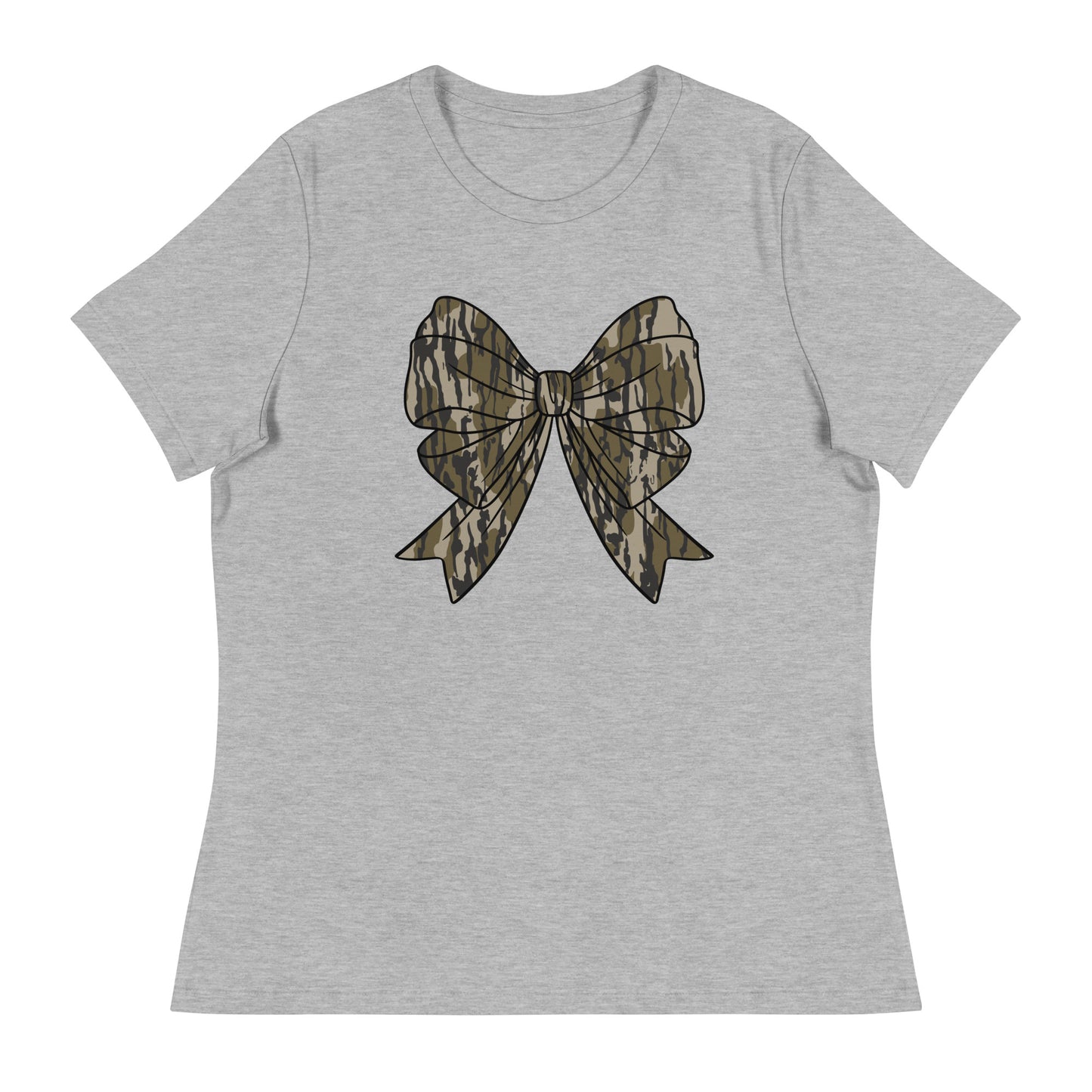 BOTTOMLAND CAMO BOW Women's Relaxed T-Shirt