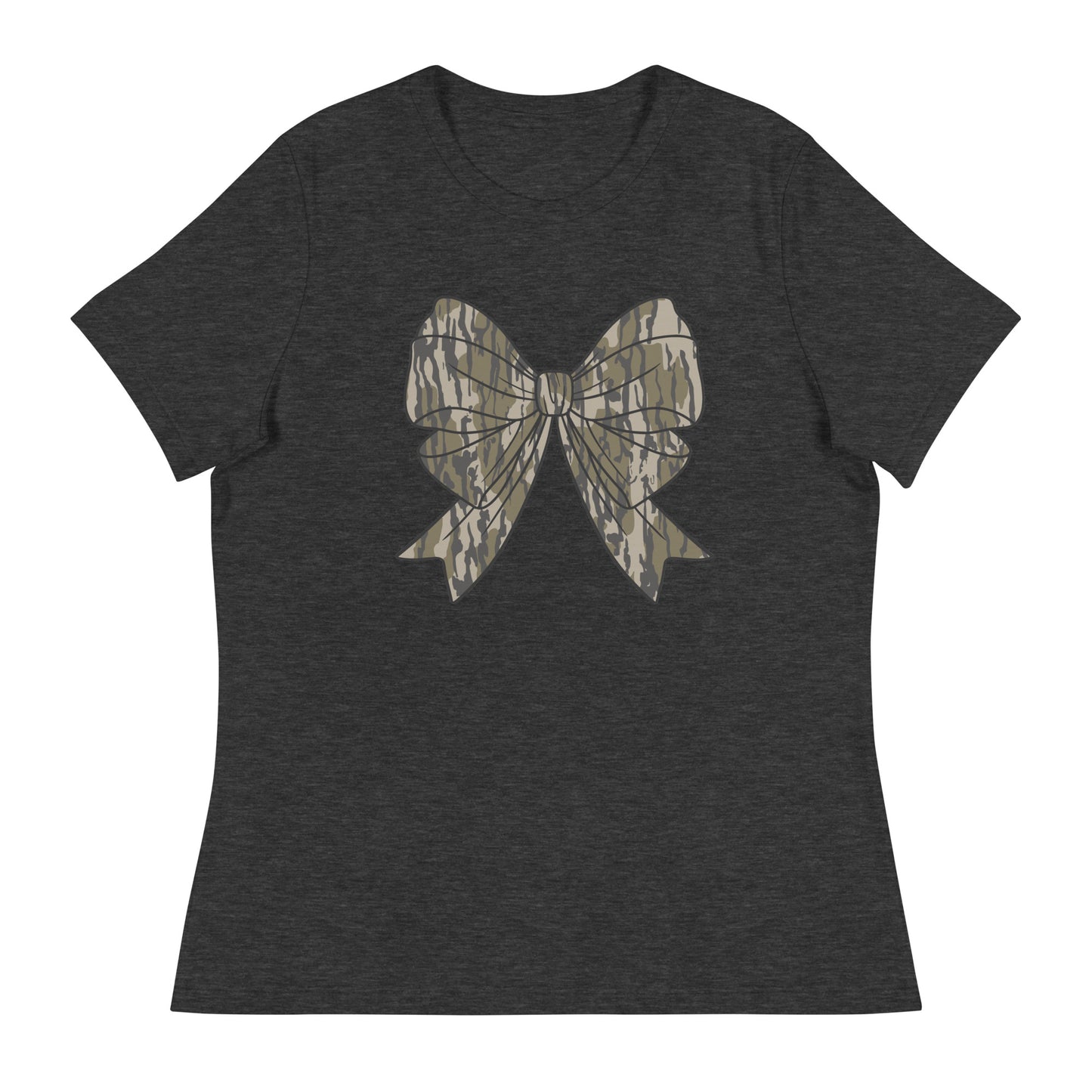 BOTTOMLAND CAMO BOW Women's Relaxed T-Shirt