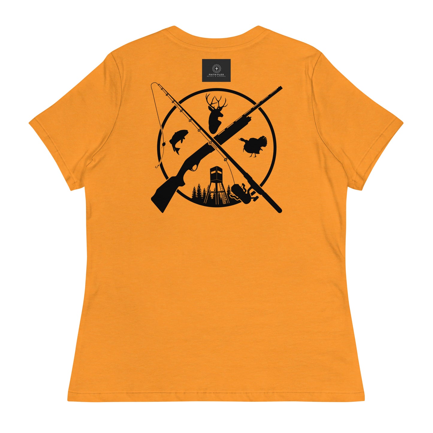 BOTTOMLAND CAMO BOW Women's Relaxed T-Shirt