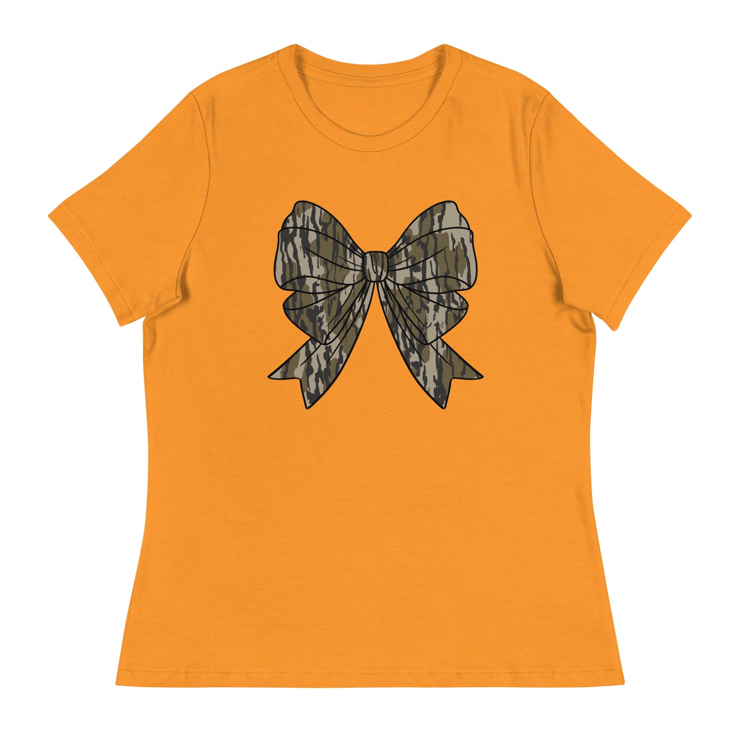 BOTTOMLAND CAMO BOW Women's Relaxed T-Shirt