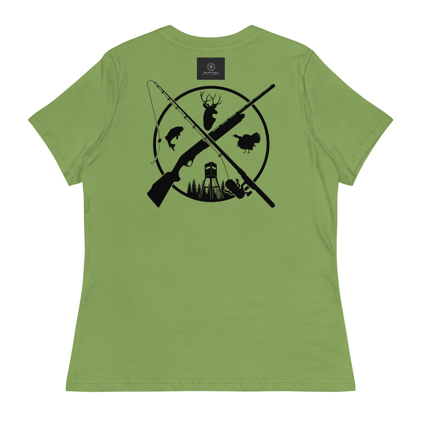BOTTOMLAND CAMO BOW Women's Relaxed T-Shirt