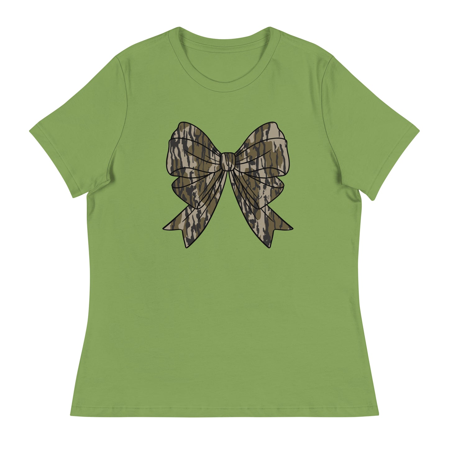 BOTTOMLAND CAMO BOW Women's Relaxed T-Shirt
