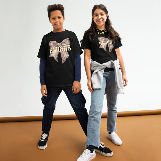 Knights Youth football bow classic tee