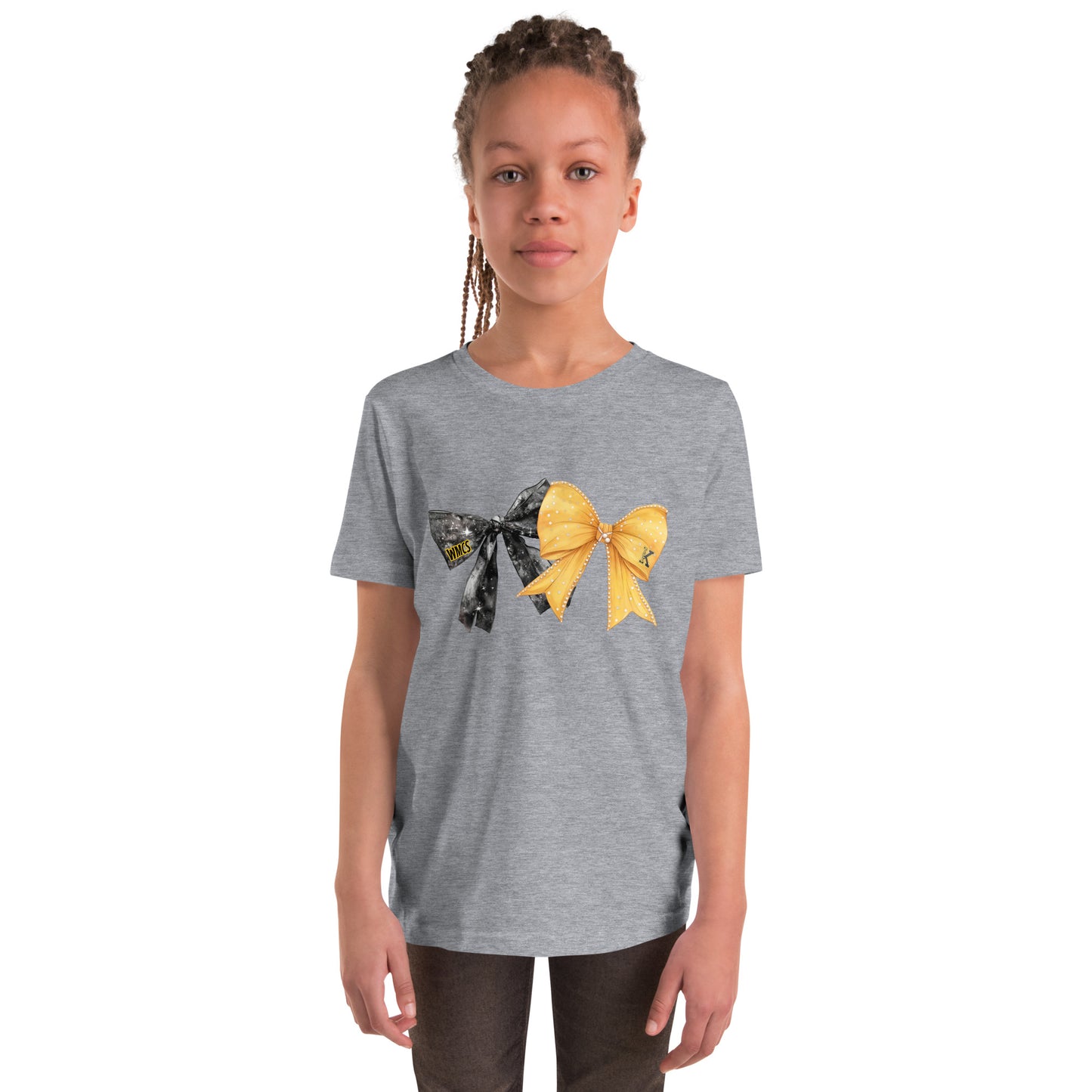 Youth DOUBLE BOW Short Sleeve T-Shirt