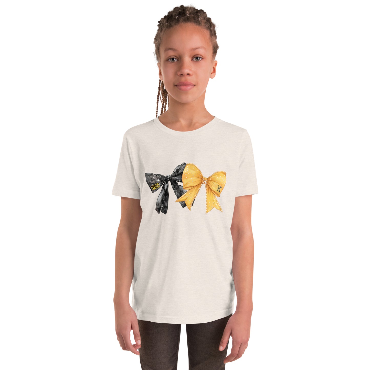 Youth DOUBLE BOW Short Sleeve T-Shirt