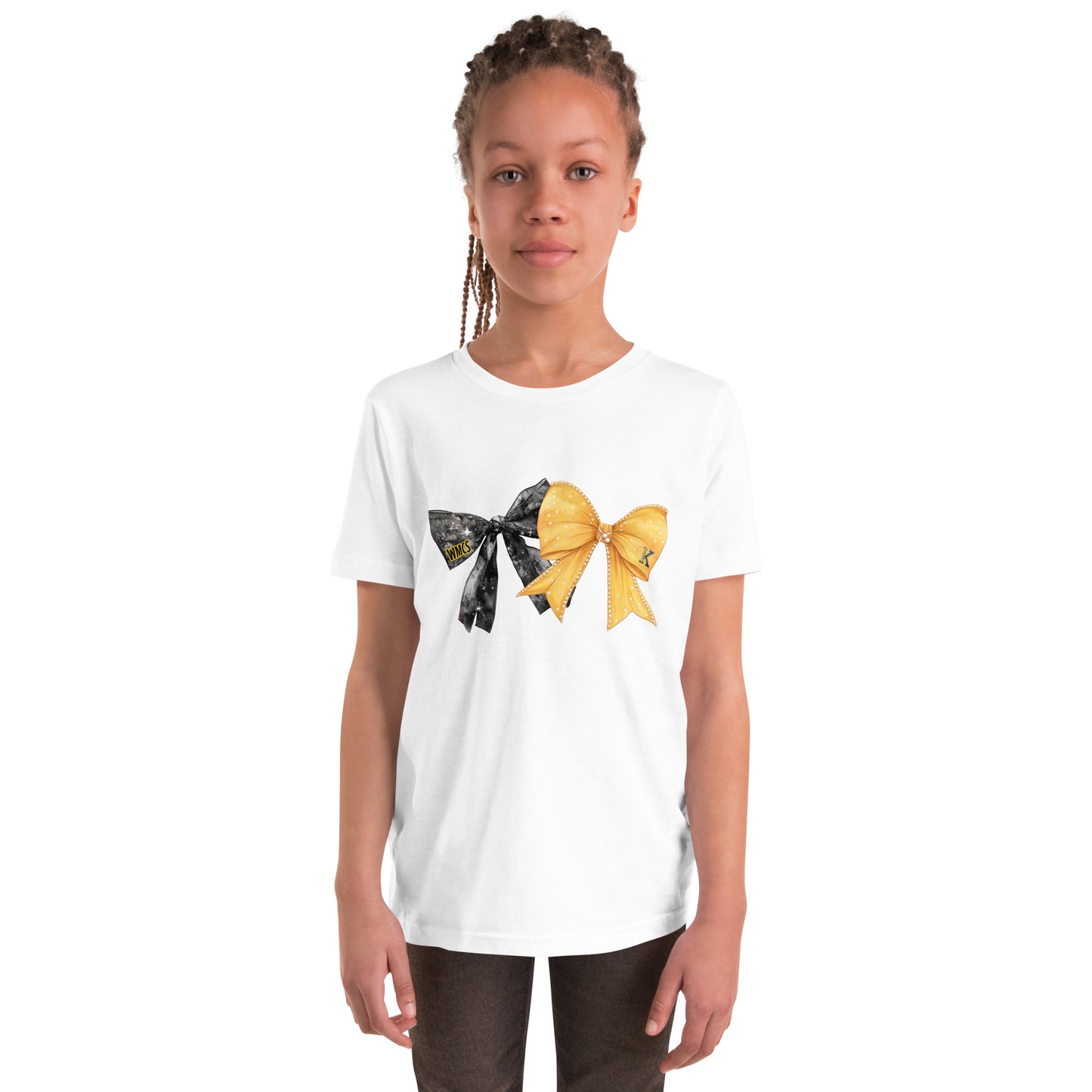 Youth DOUBLE BOW Short Sleeve T-Shirt